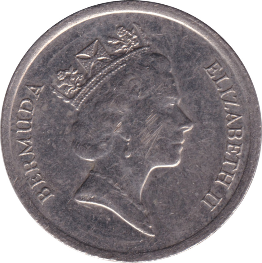 10 cents or - Elizabeth II - Tête mature