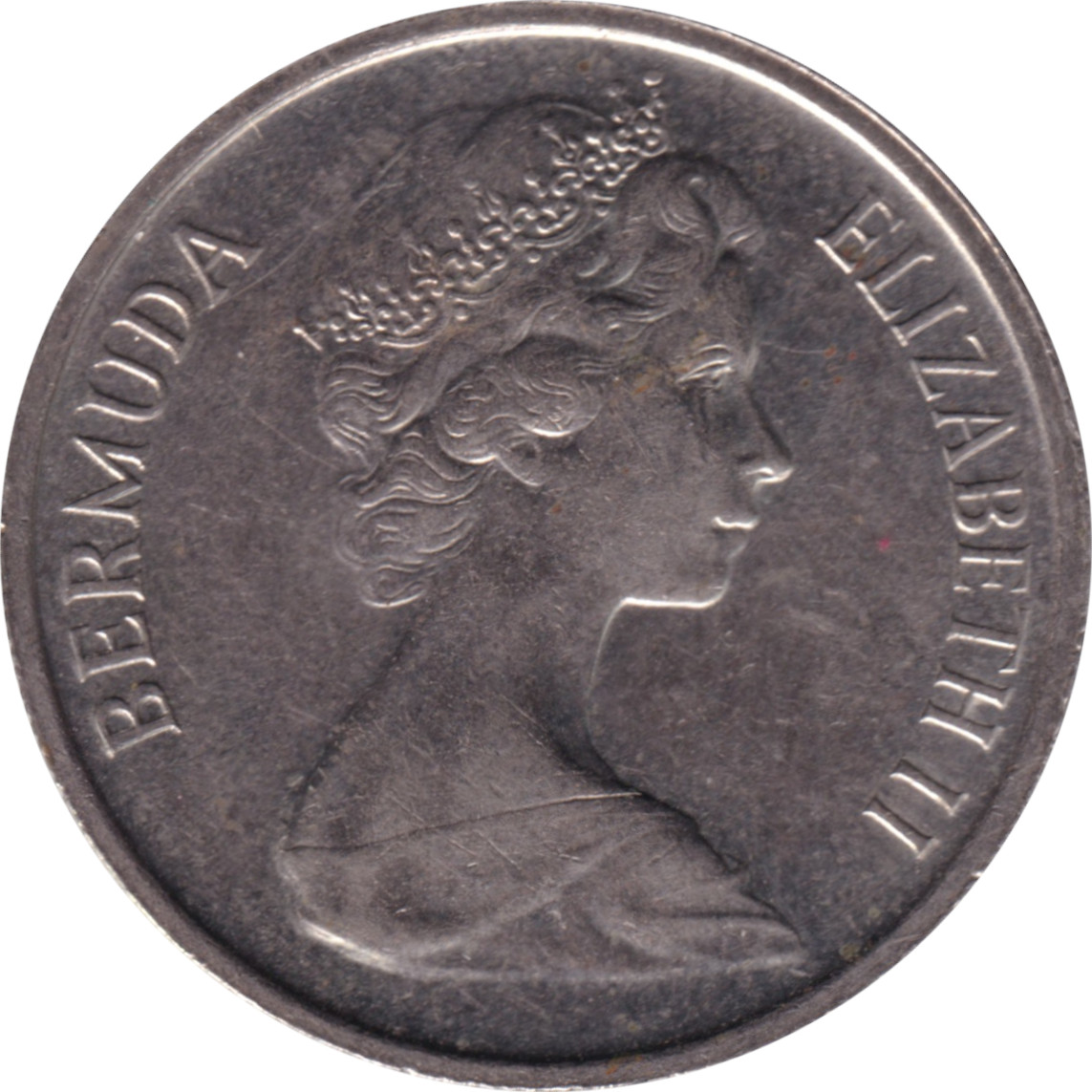 25 cents - Elizabeth II - Young bust