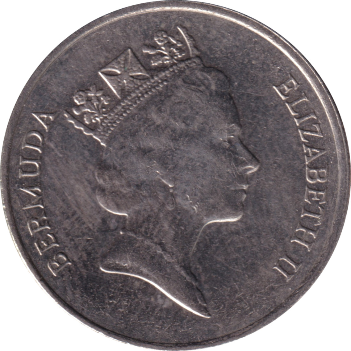 25 cents or - Elizabeth II - Tête mature