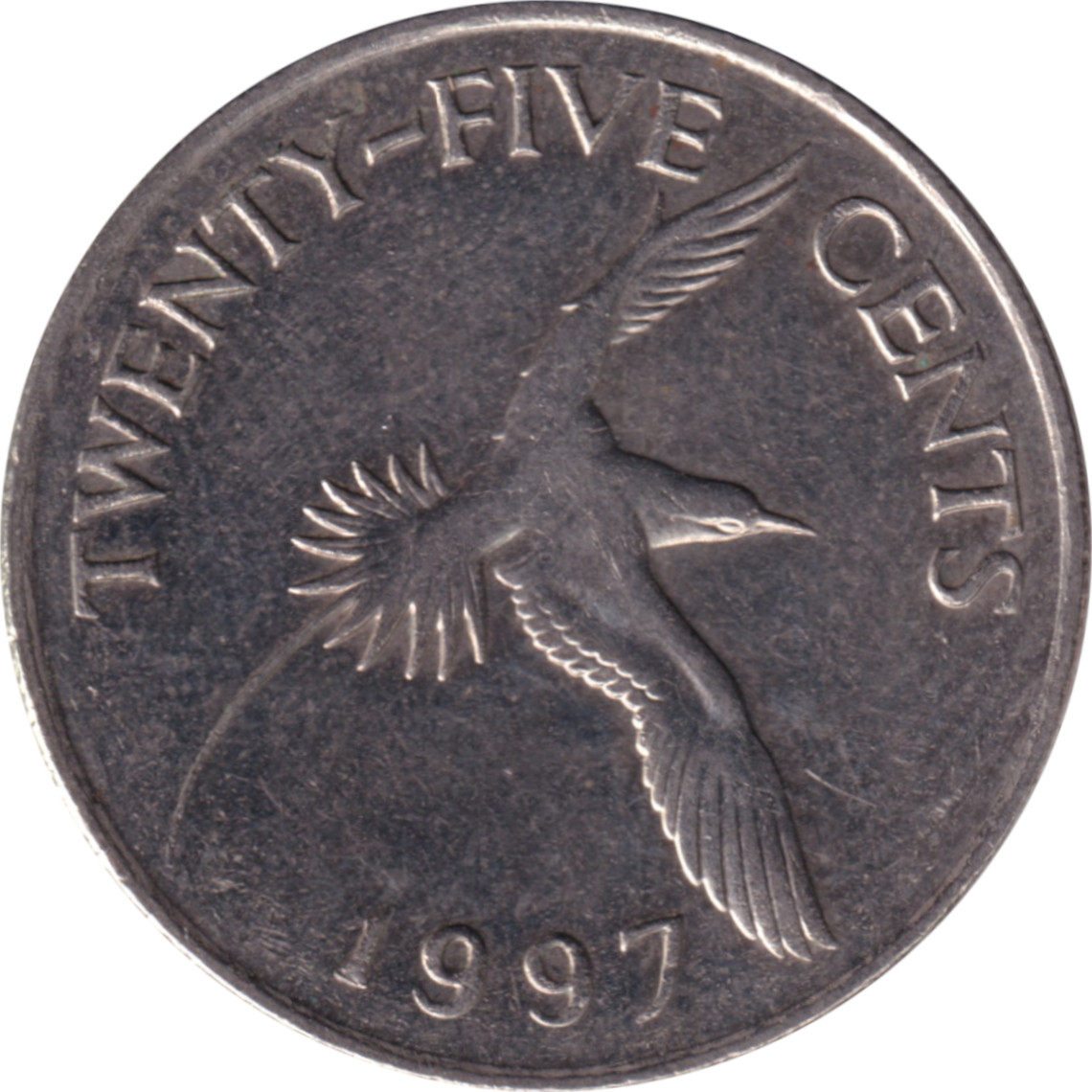 25 cents or - Elizabeth II - Tête mature