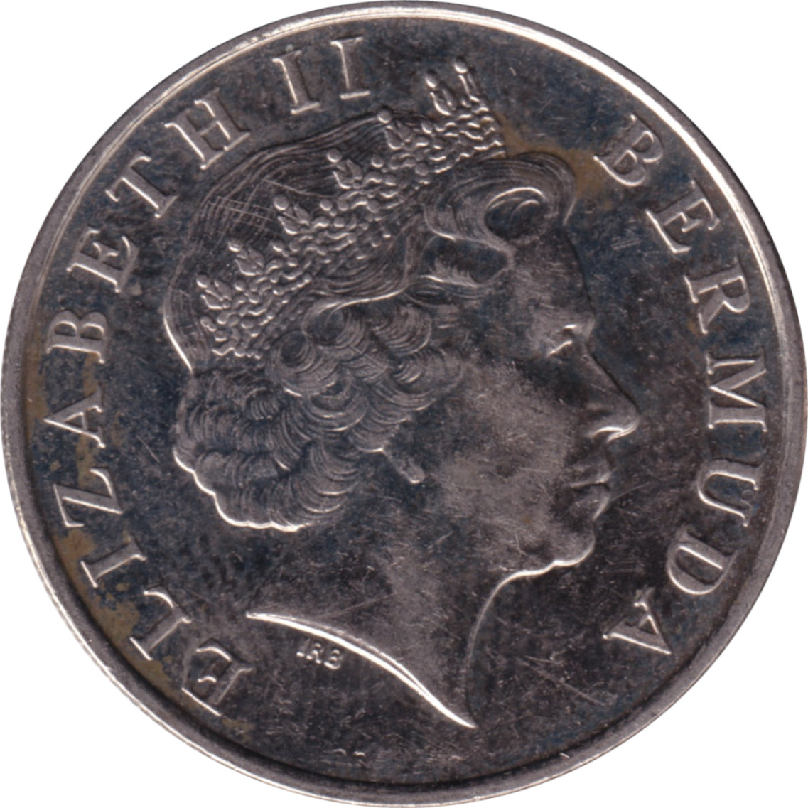 25 cents - Elizabeth II - Old head