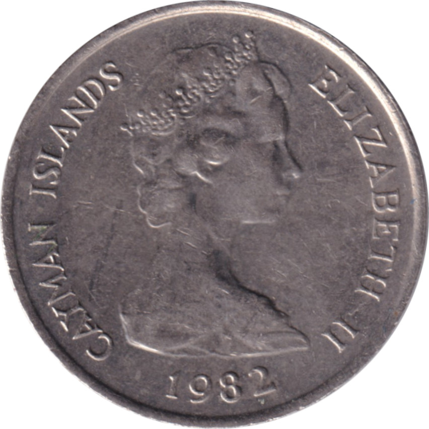 5 cents - Elizabeth II - Buste jeune