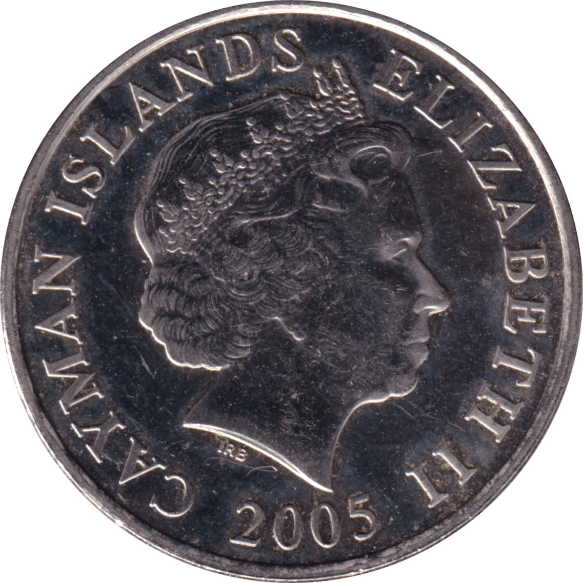 25 cents - Elizabeth II - Old head