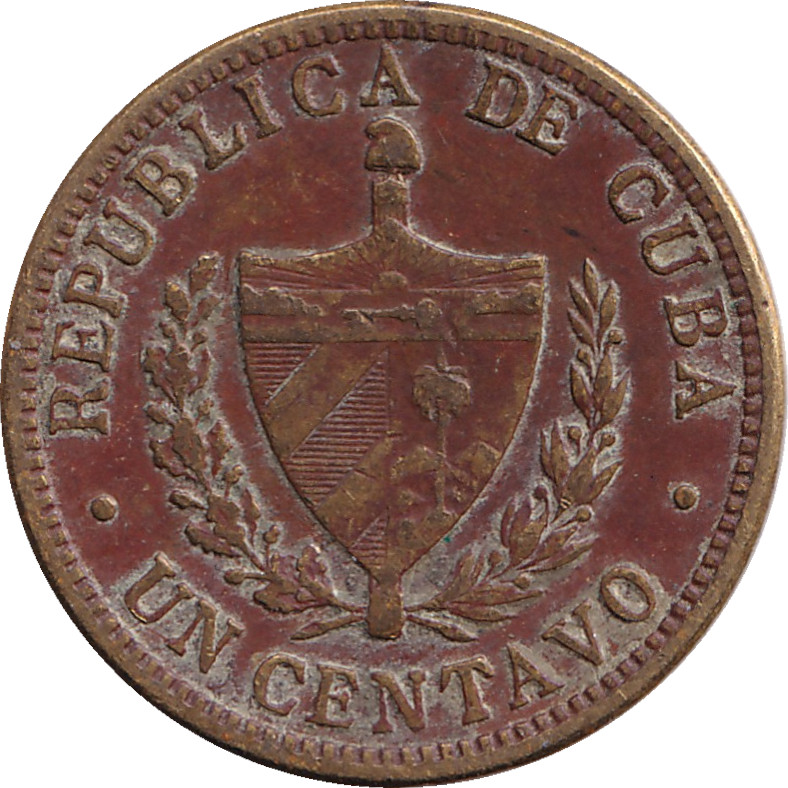 1 centavo - Patria y Libertad - Laiton