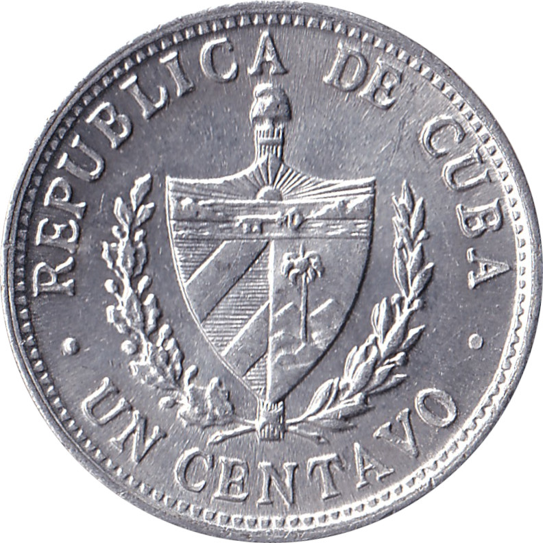 1 centavo - Patria y Libertad - Aluminium