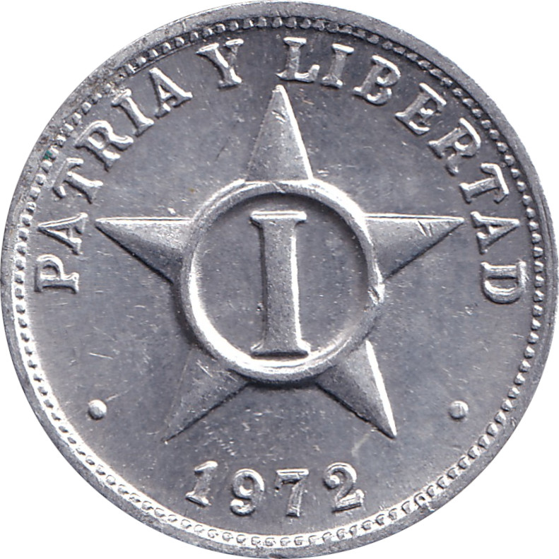 1 centavo - Patria y Libertad - Aluminium