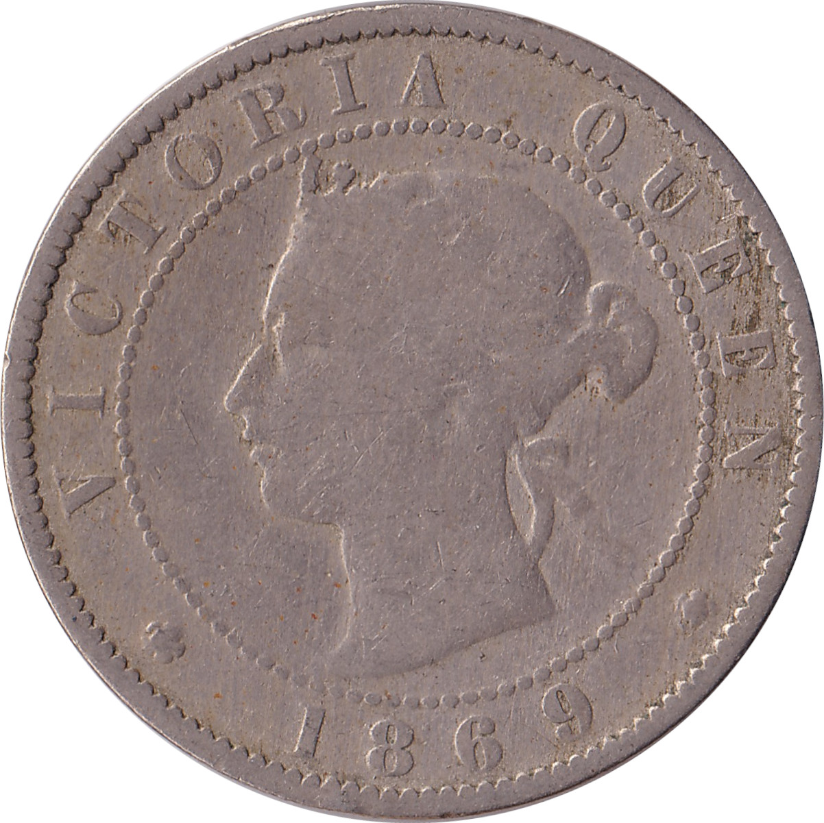 1/2 penny - Victoria