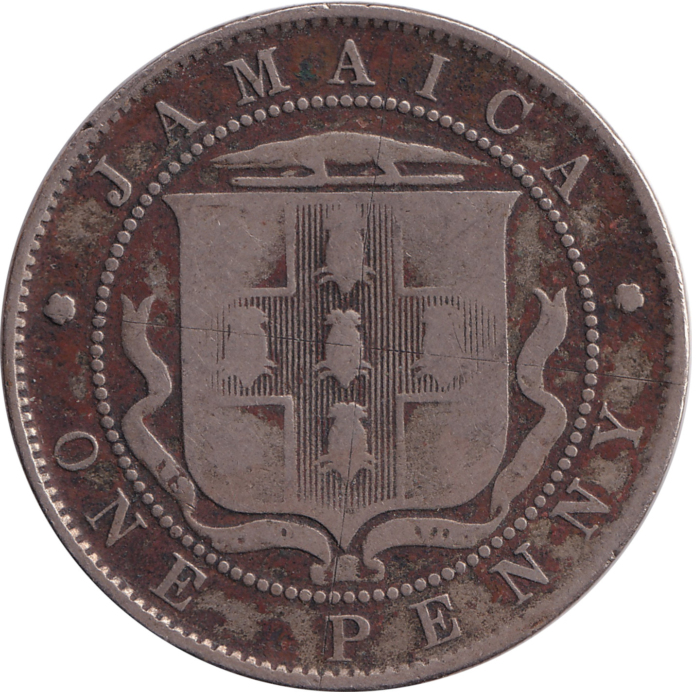 1 penny silver - Edward VII