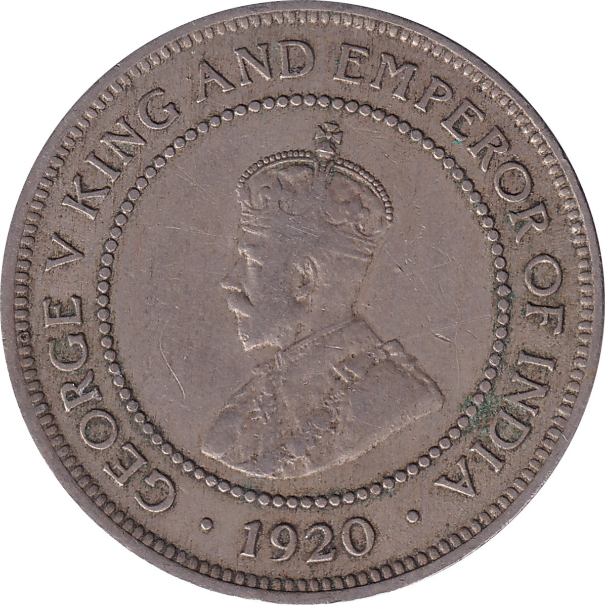 1/2 penny - Georges V