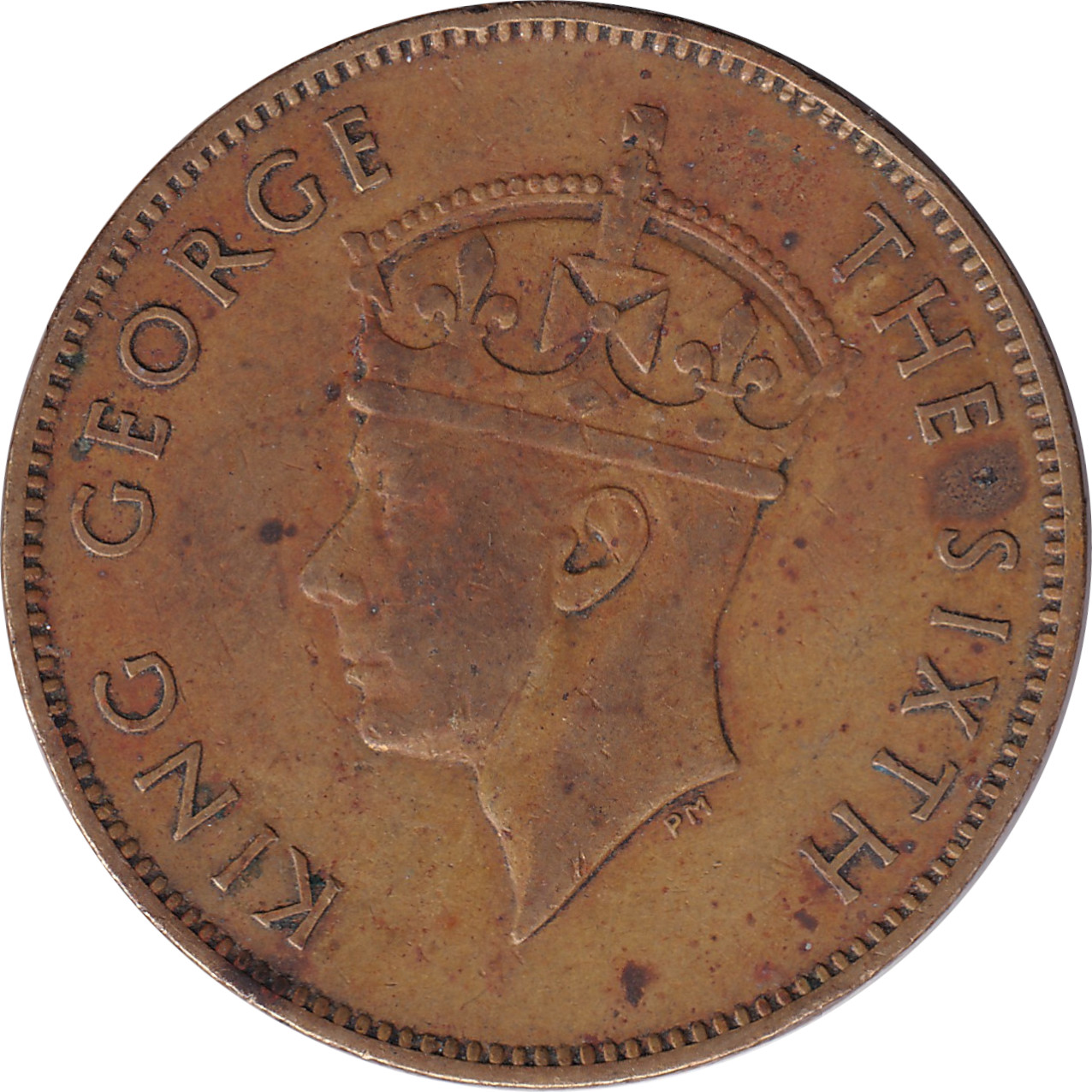 1 penny - George VI