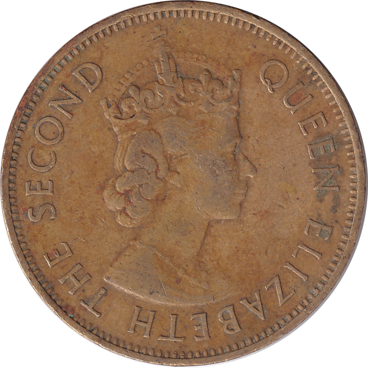 1 penny - Elizabeth II - Armoiries