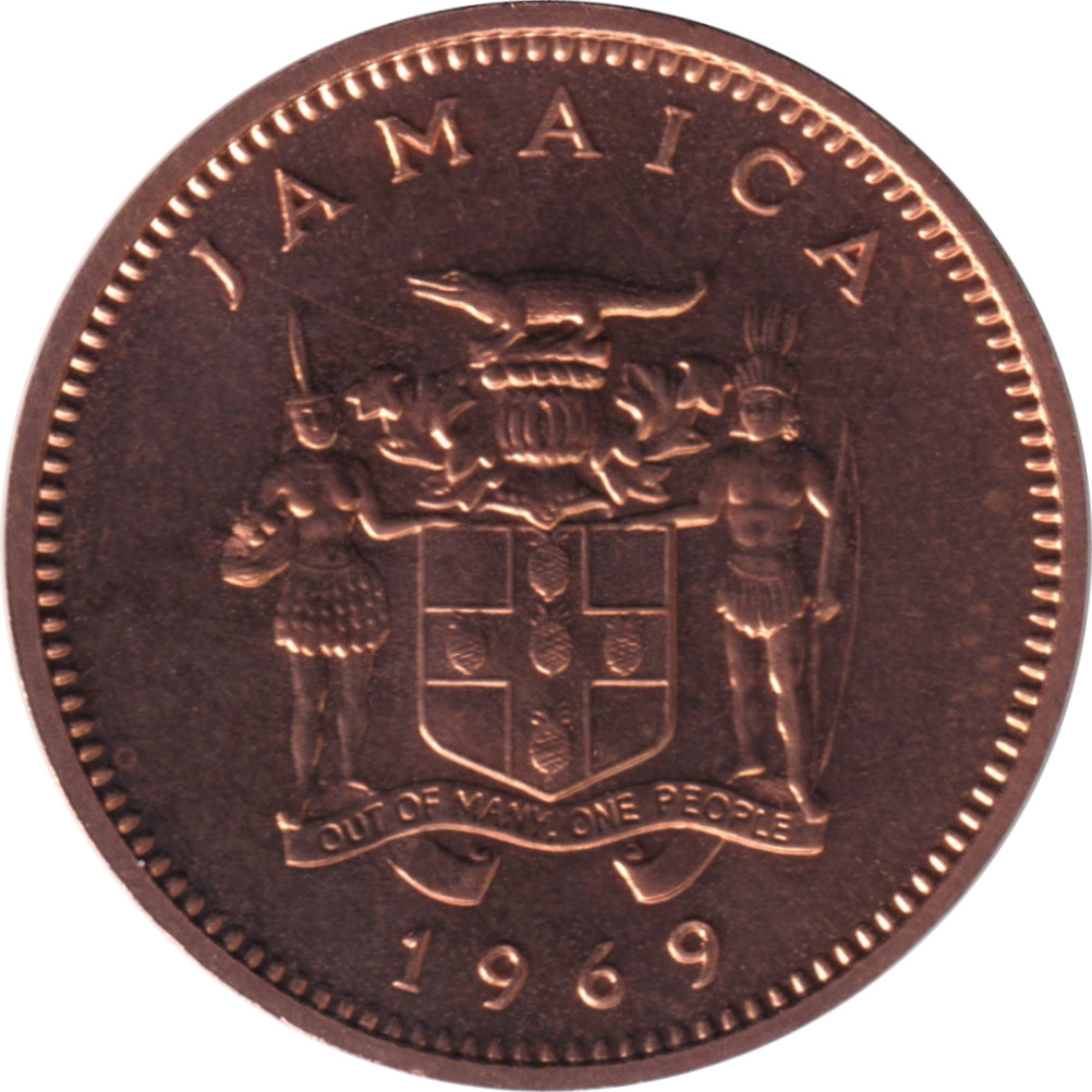 1 cent - Branch - Large legend - Bronze