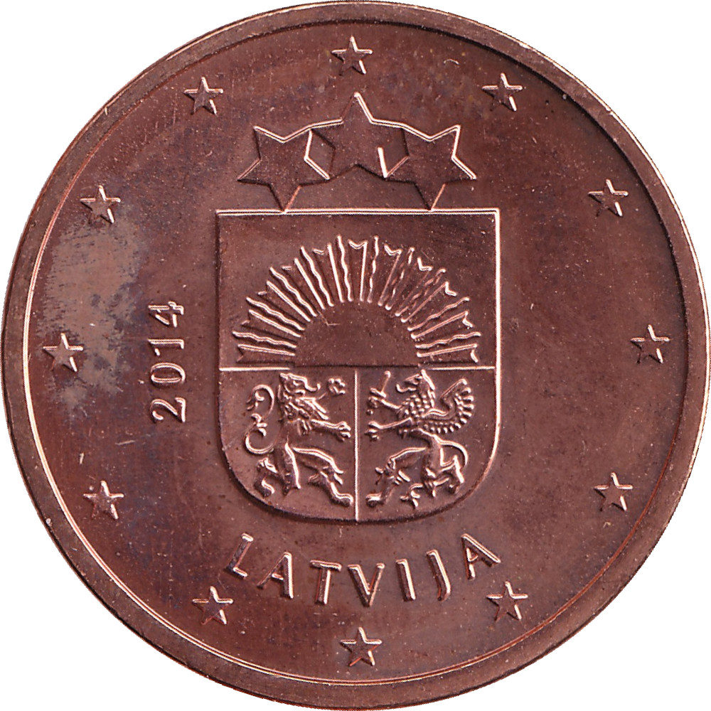 5 eurocents - Blason