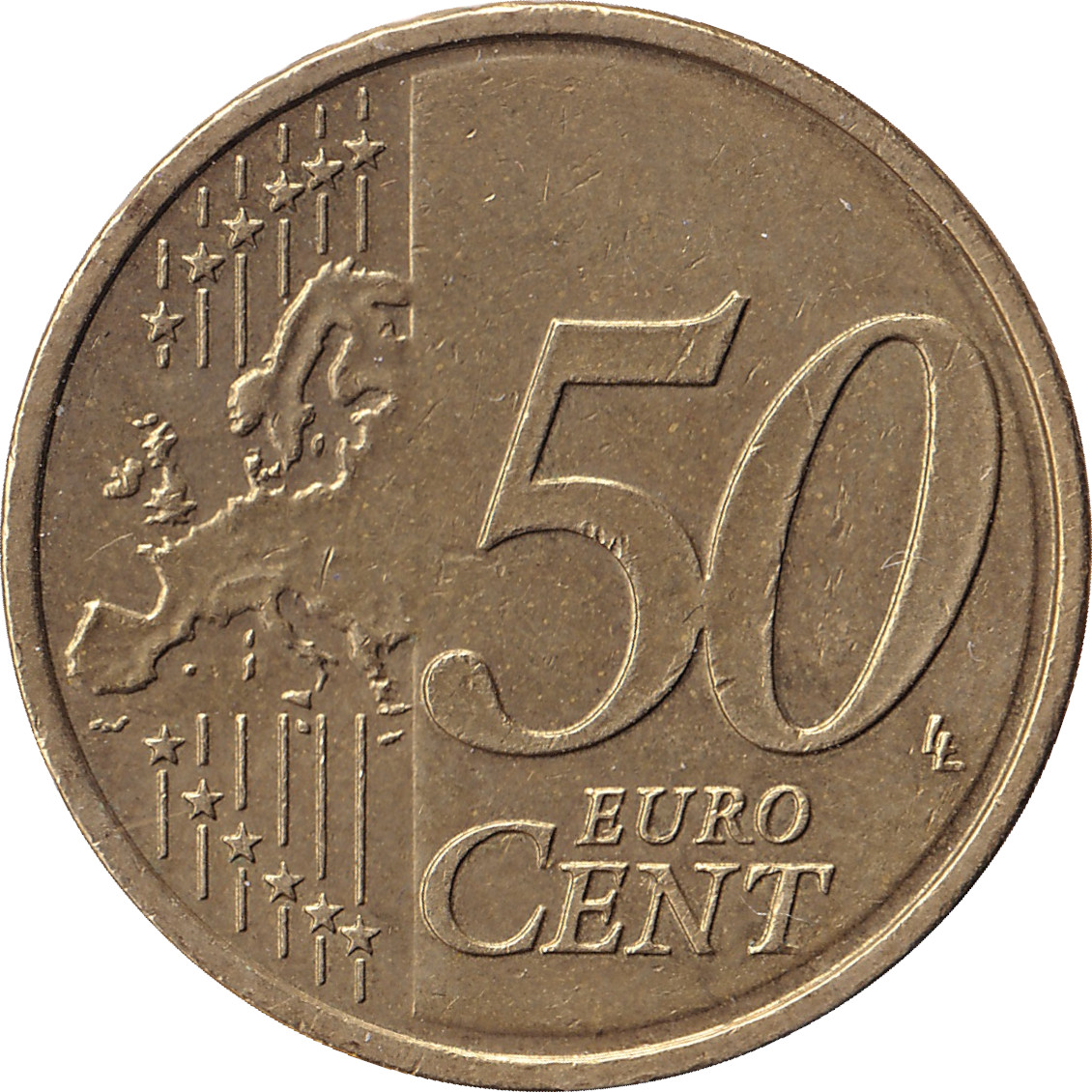 50 eurocents - Blason