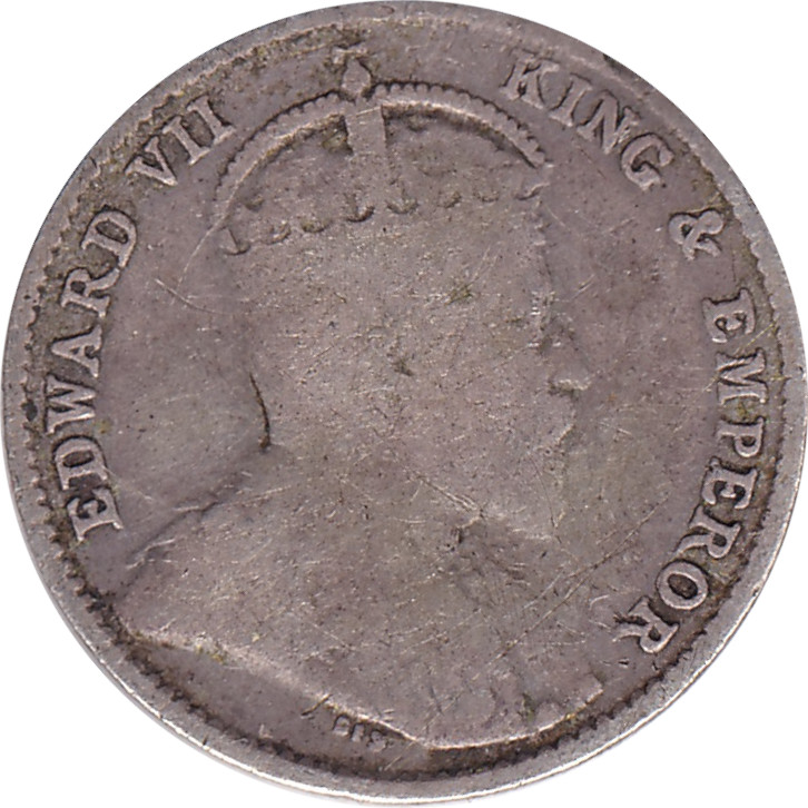 5 cents argent - Édouard VII