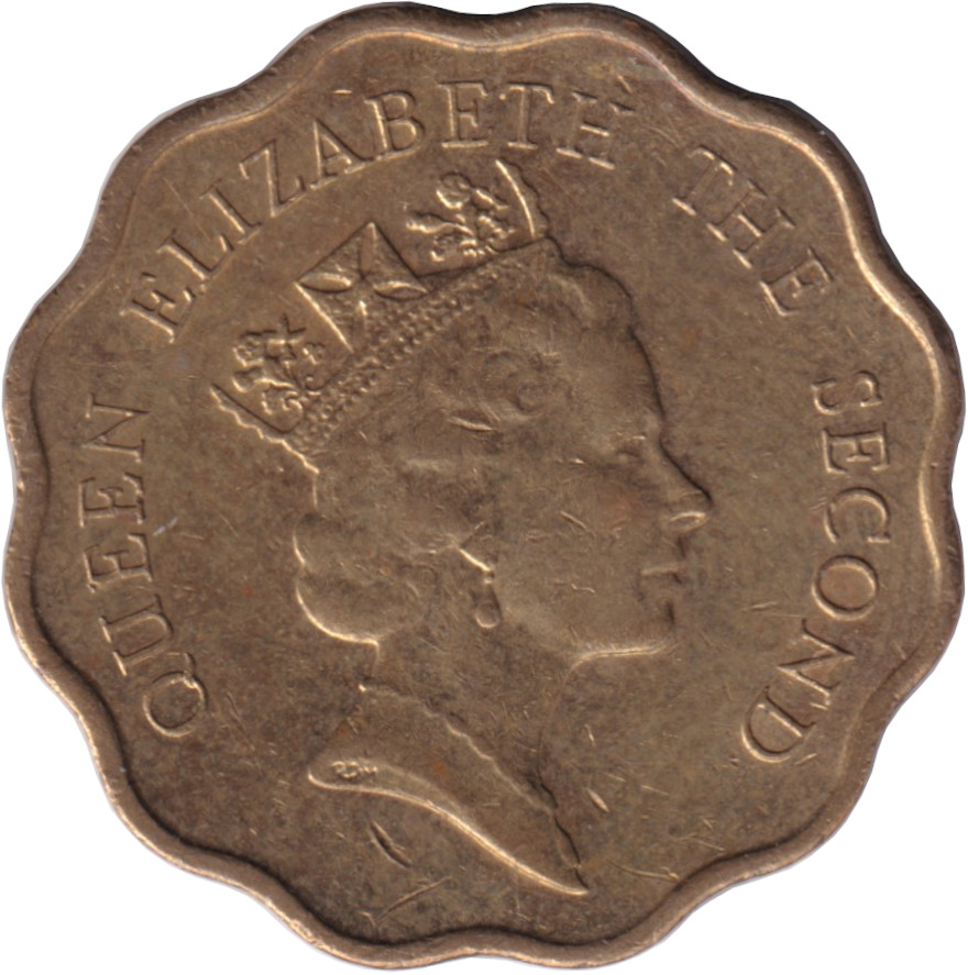 20 cents - Elizabeth II - Tête mature