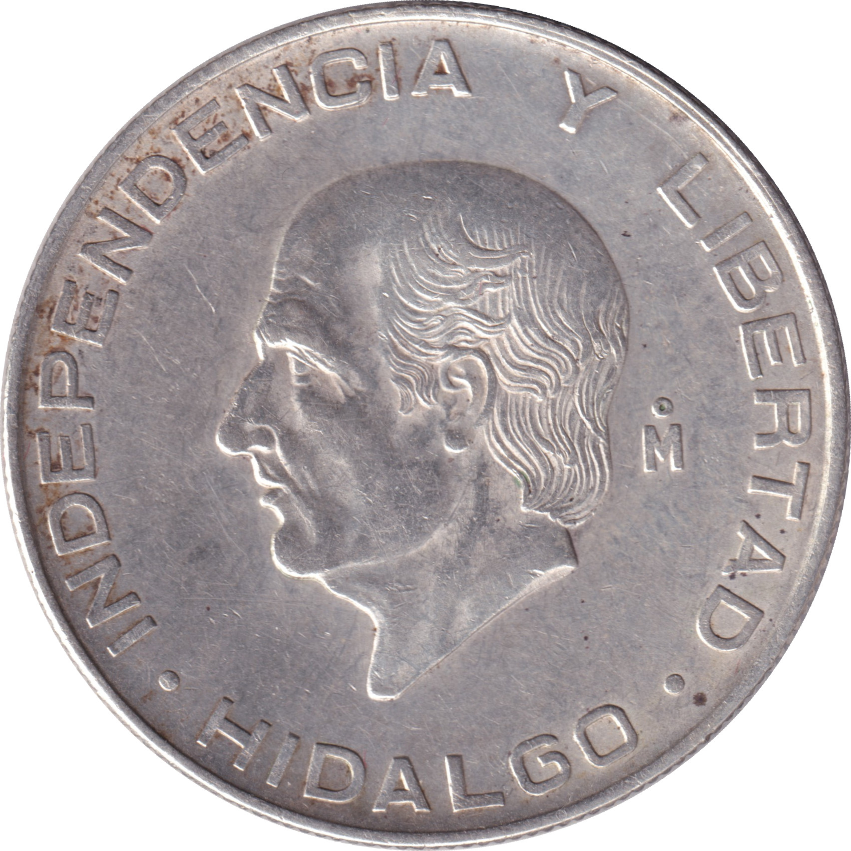 5 pesos argent - Indépendance et Liberté