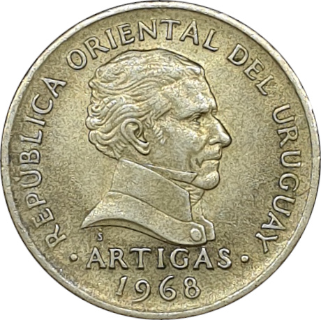 5 pesos - Artigas - Flower