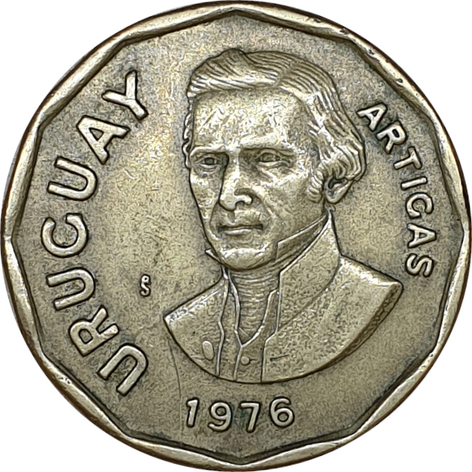 1 peso - Artigas