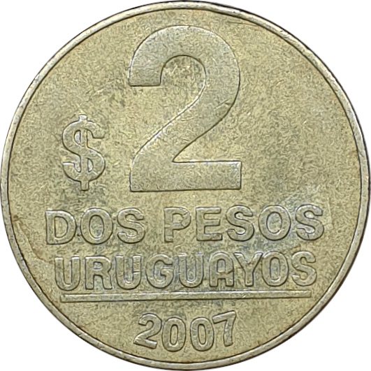 2 pesos - Artegas