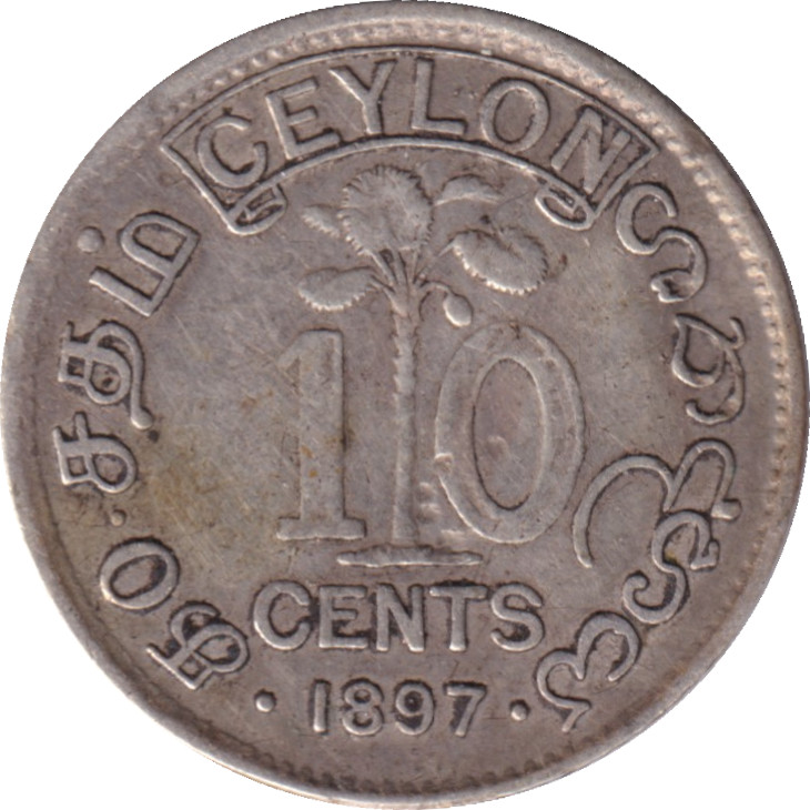 10 cents silver - Victoria