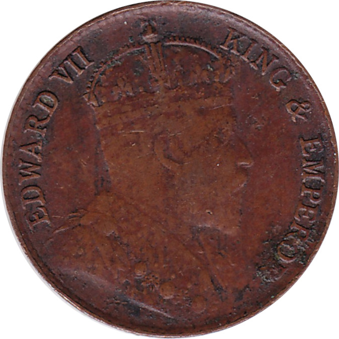 1/4 cent - Edward VII