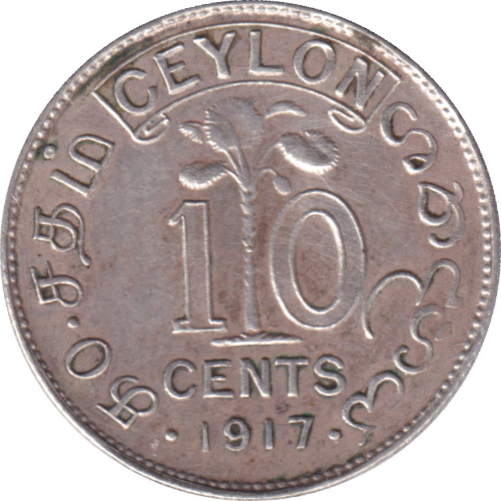 10 cents argent - Georges V