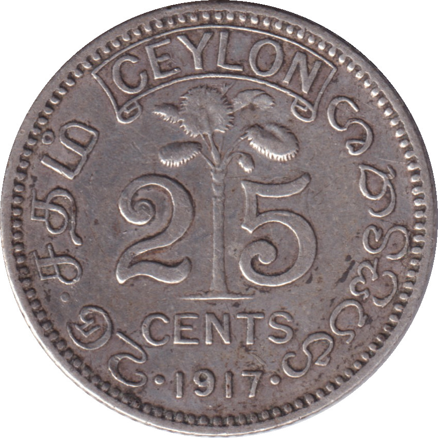 25 cents argent - Georges V