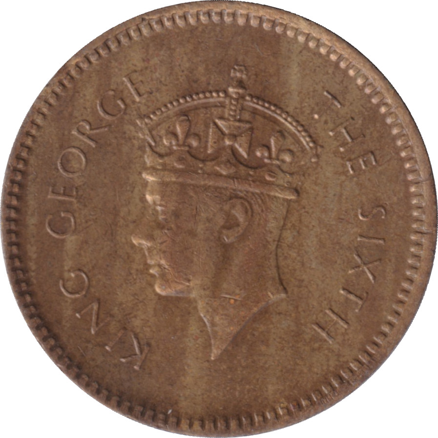 25 cents - Georges VI - Roi