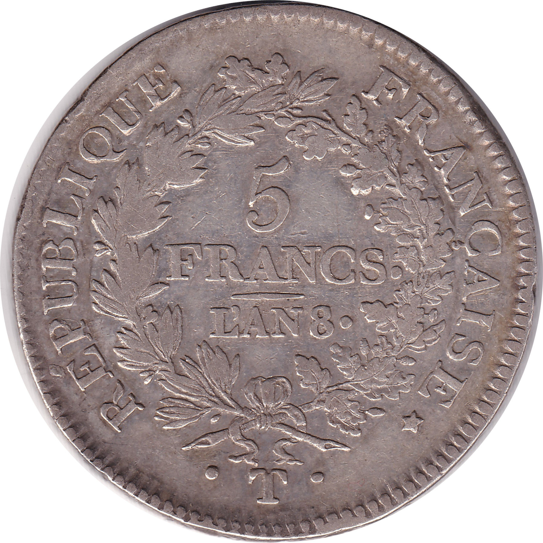 5 francs silver - Union et Force