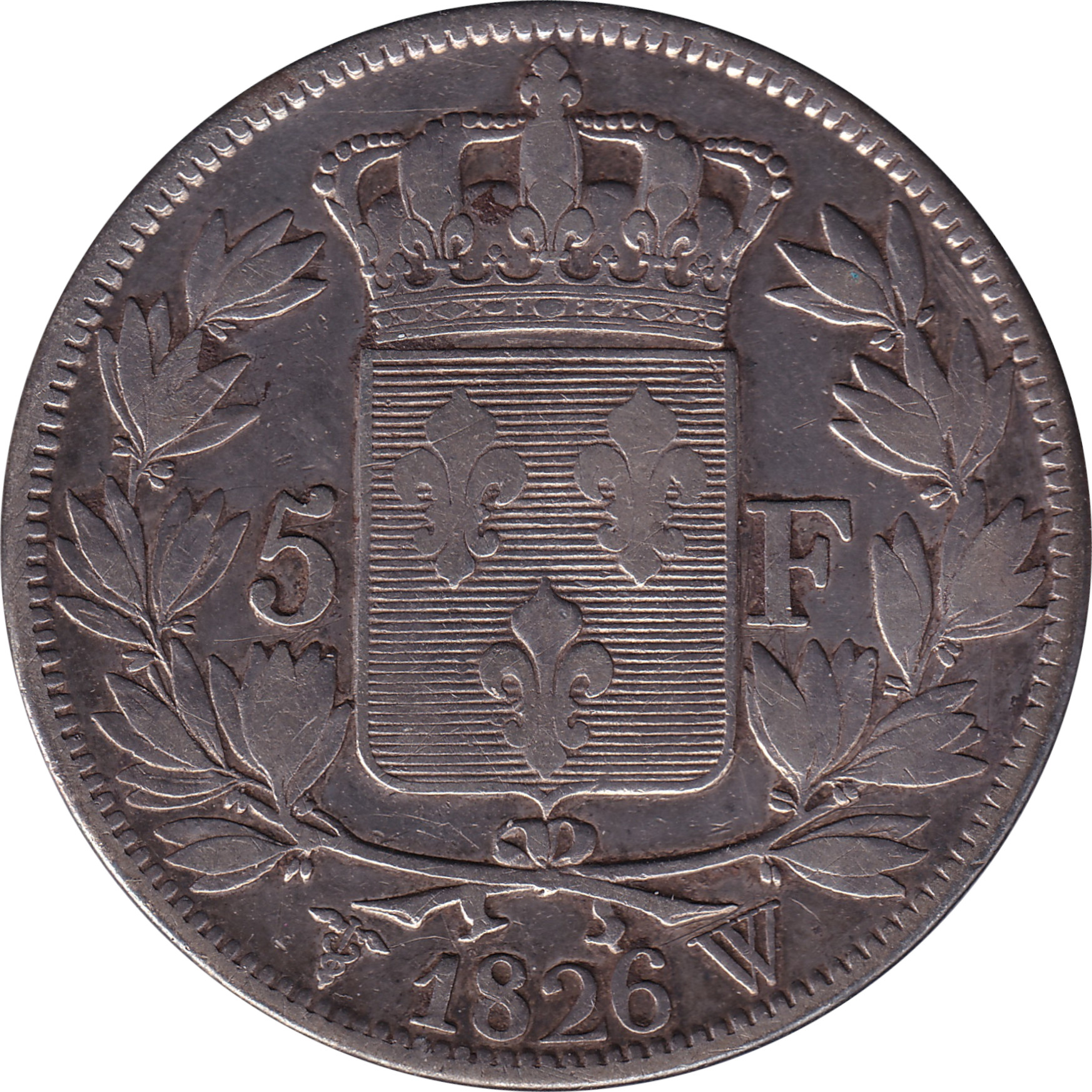 5 francs argent - Charles X