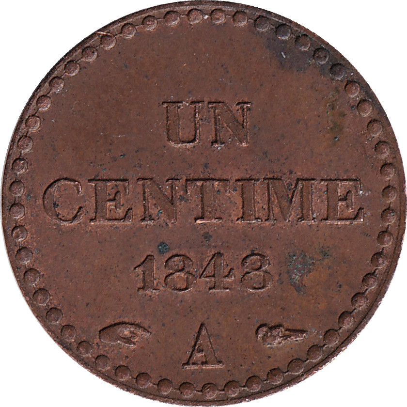 1 centime - Dupré - Seconde république