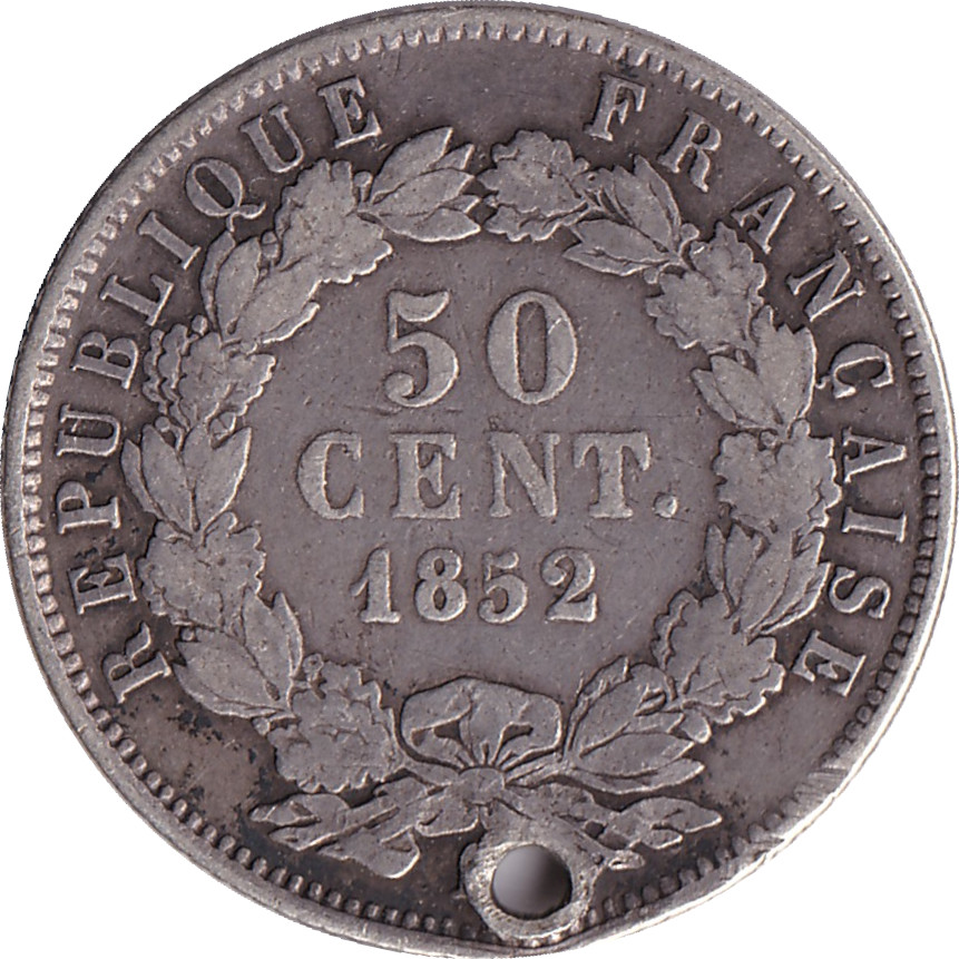 50 centimes - Louis-Napoléon Bonaparte