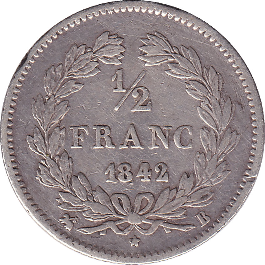 1/2 franc - Louis Philippe I