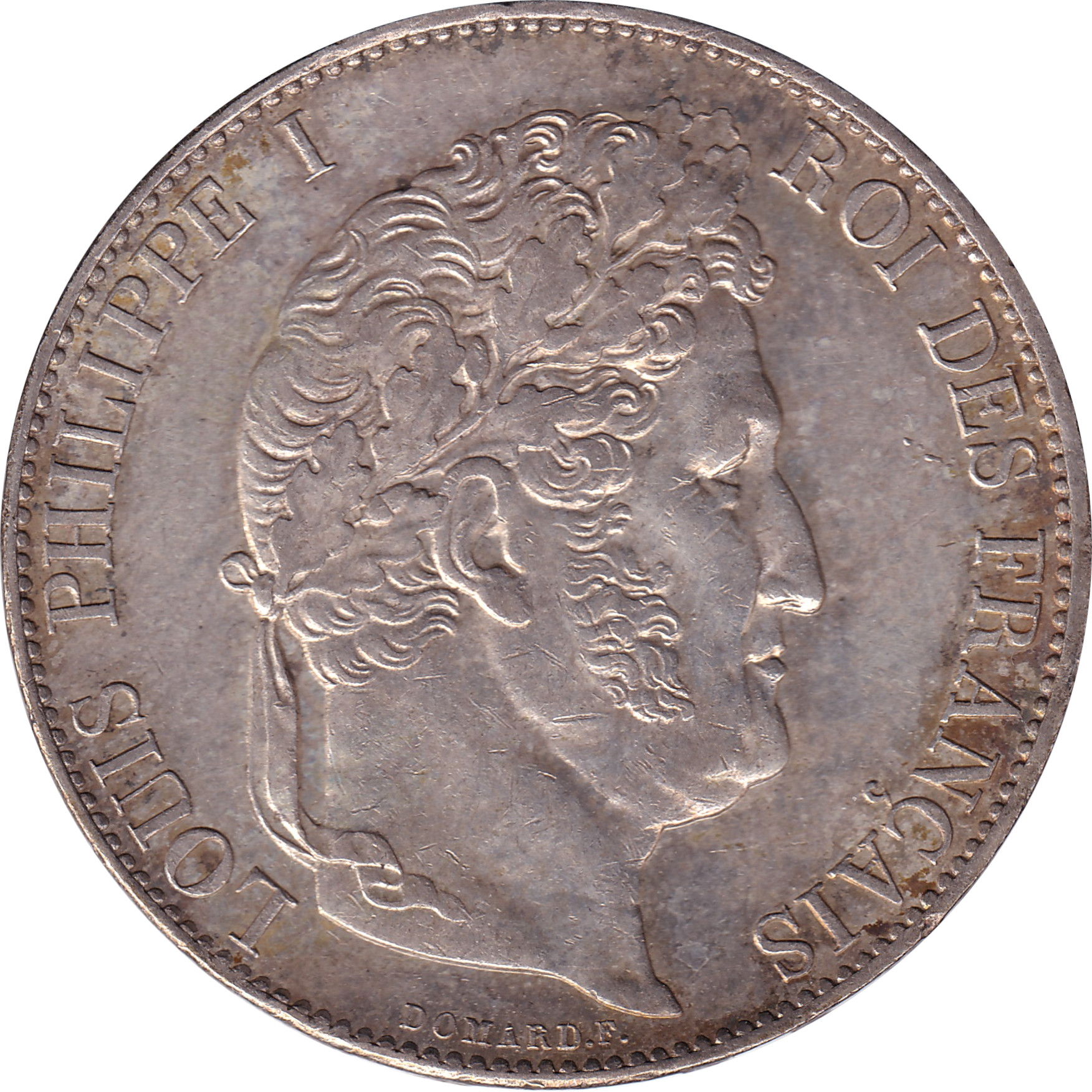 5 francs argent - Louis Philippe I - Tête laurée