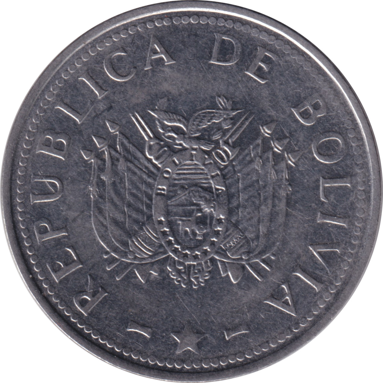 1 boliviano - République de Bolivie