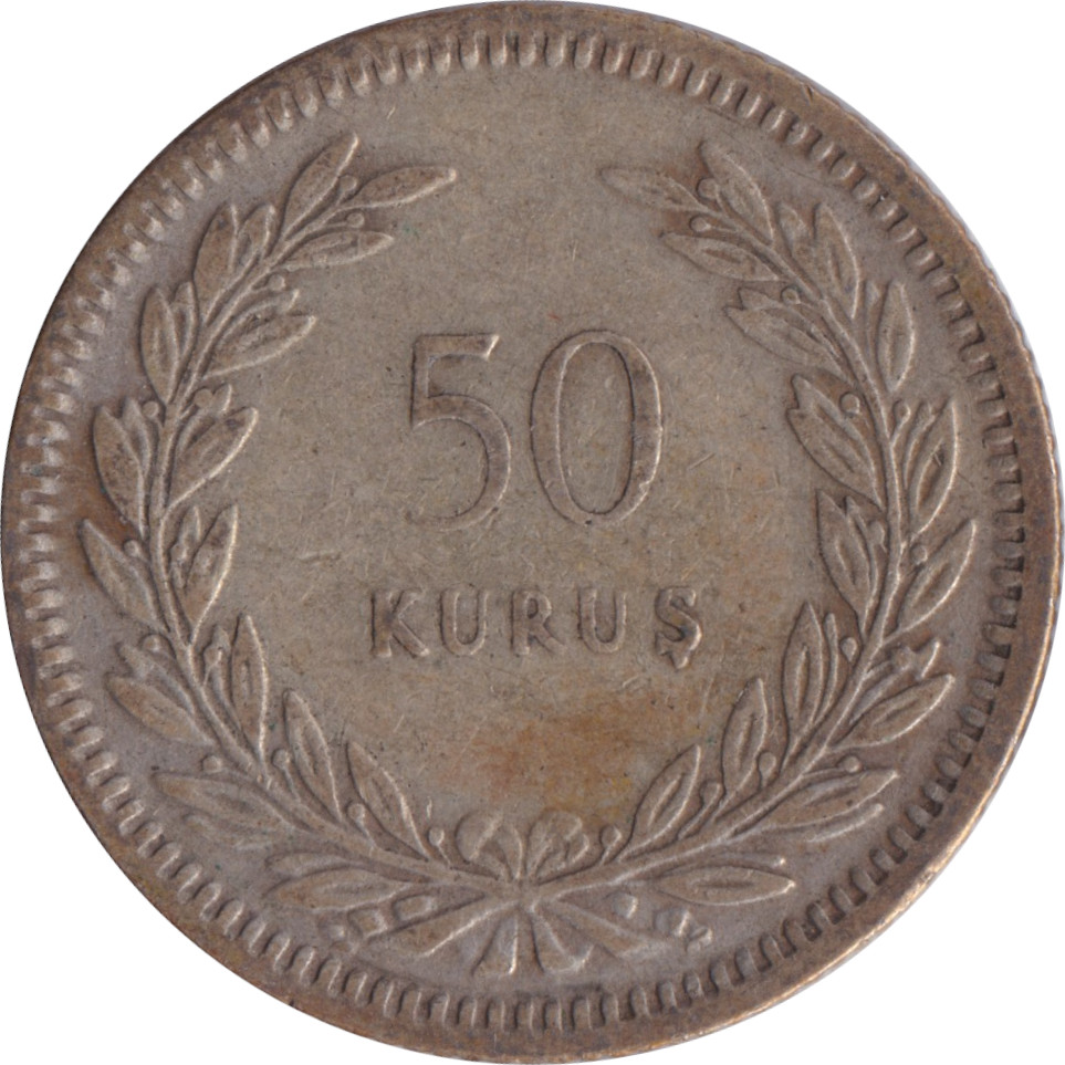 50 kurus silver - Emblème