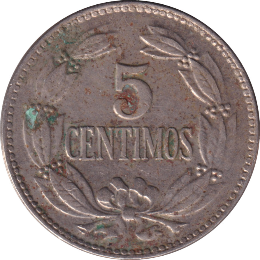 5 centimos - Republica de Venezuela