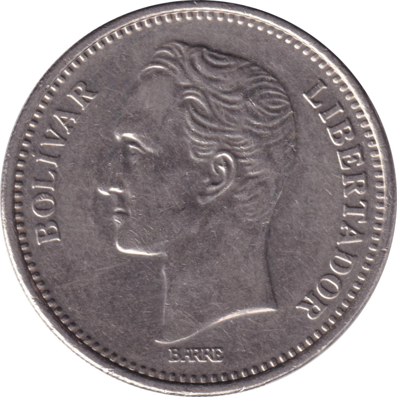 2 bolivares - Simon Bolivar - Nickel