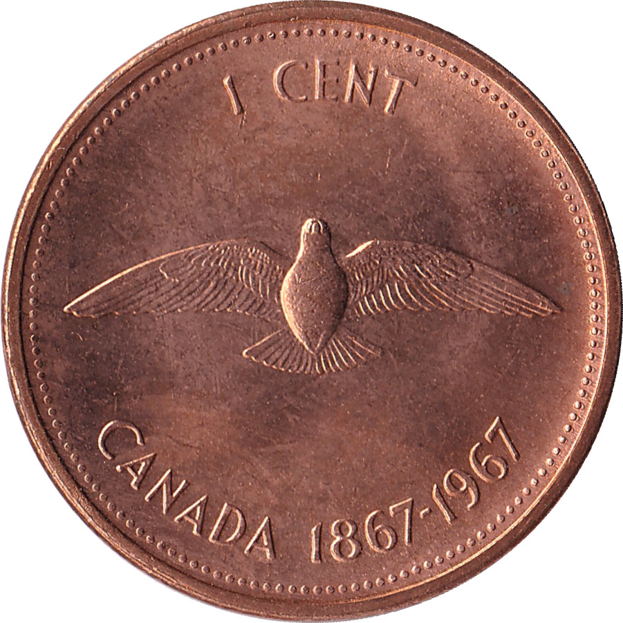 1 cent - Confédération - 100 ans