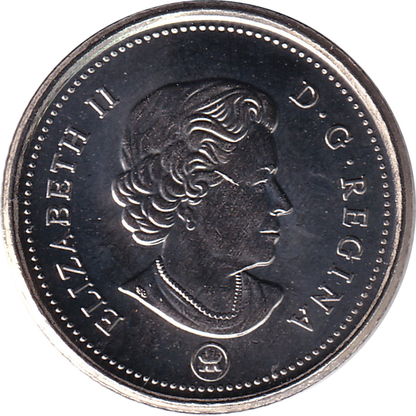 10 cents - Elizabeth II - Old head