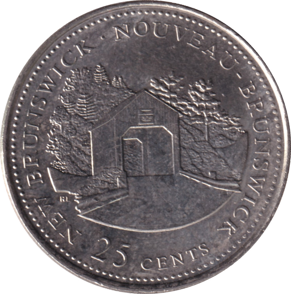 25 cents - New Brunswick