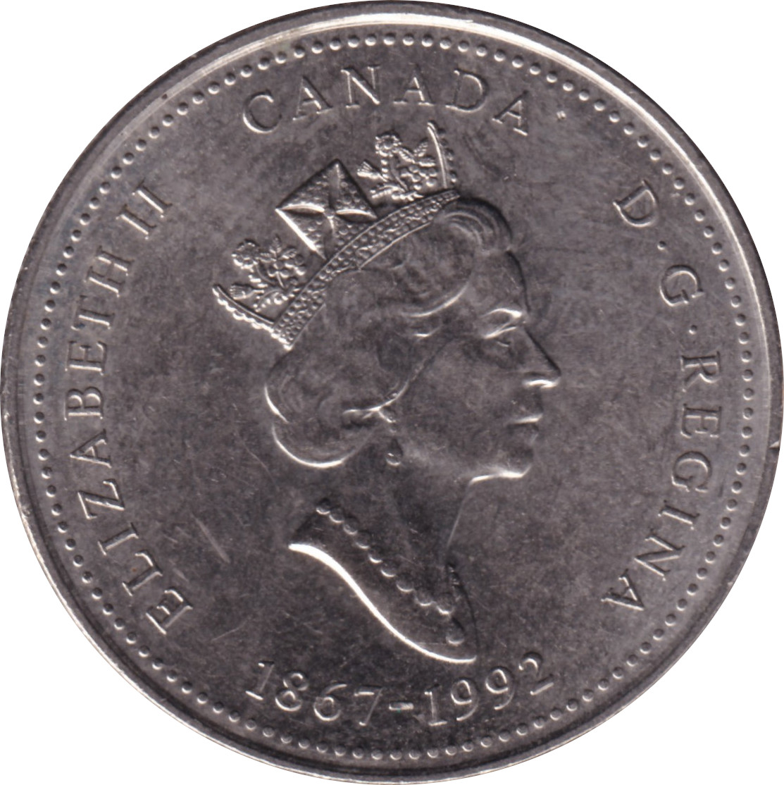 25 cents - Newfoundland