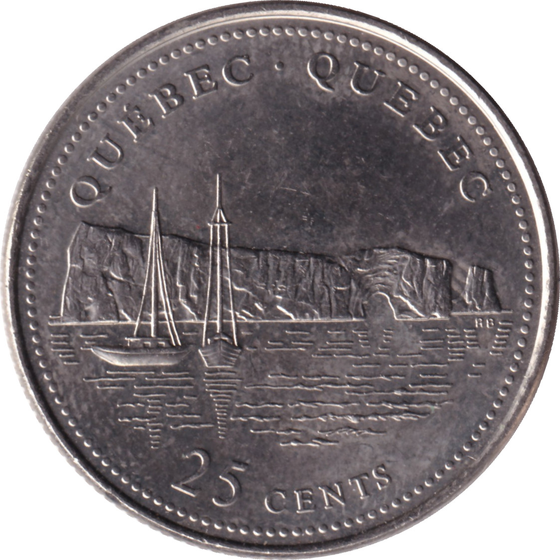 25 cents - Quebec