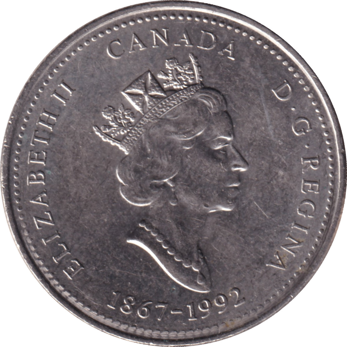 25 cents - Saskatchewan