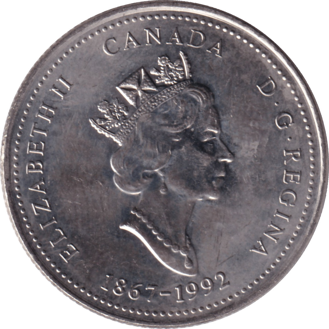 25 cents - British Columbia