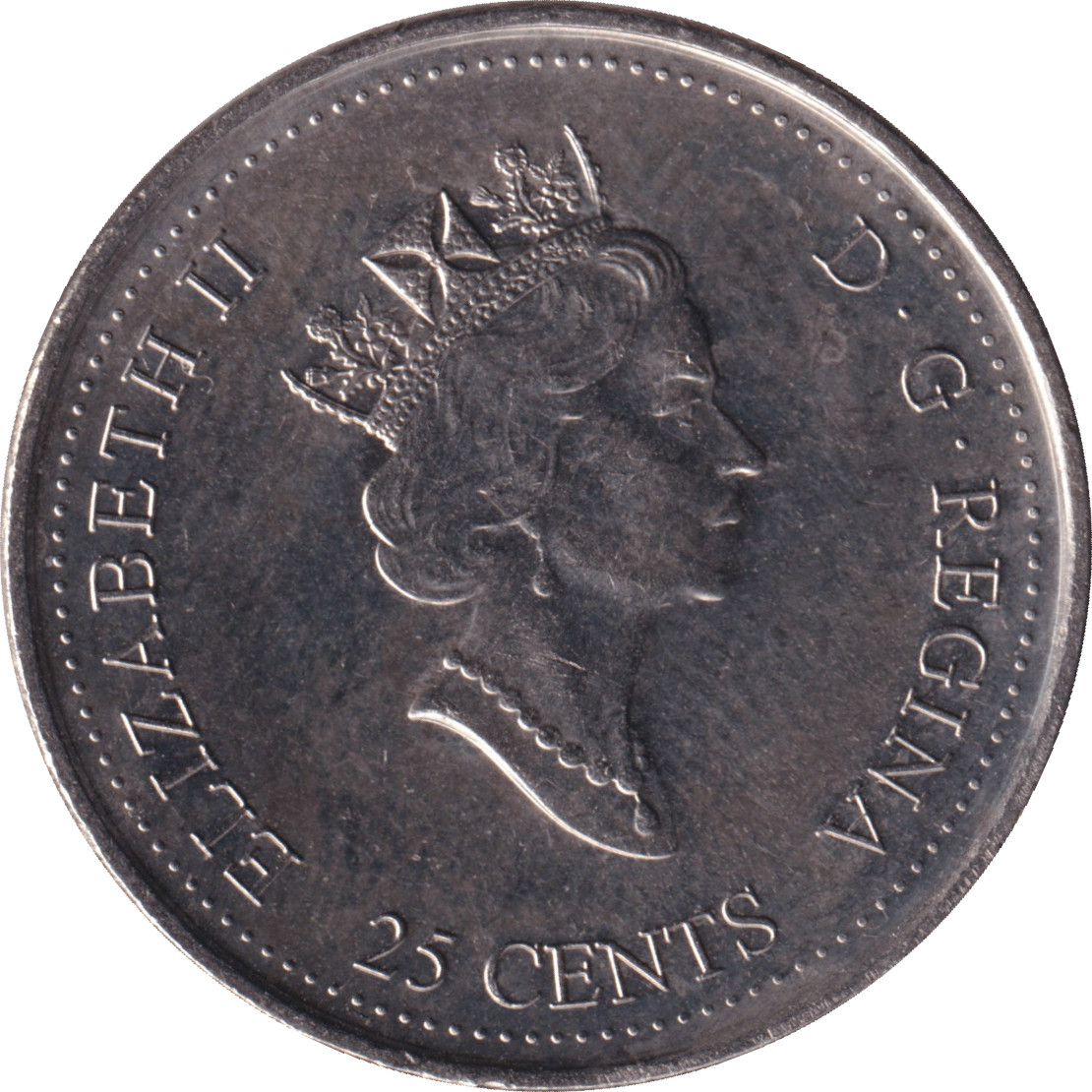 25 cents - Liberté