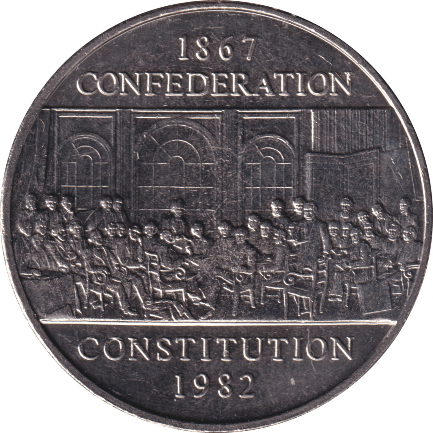 1 dollar - Constitution