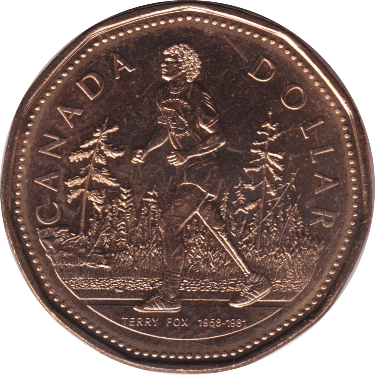 1 dollar - Terry Fox