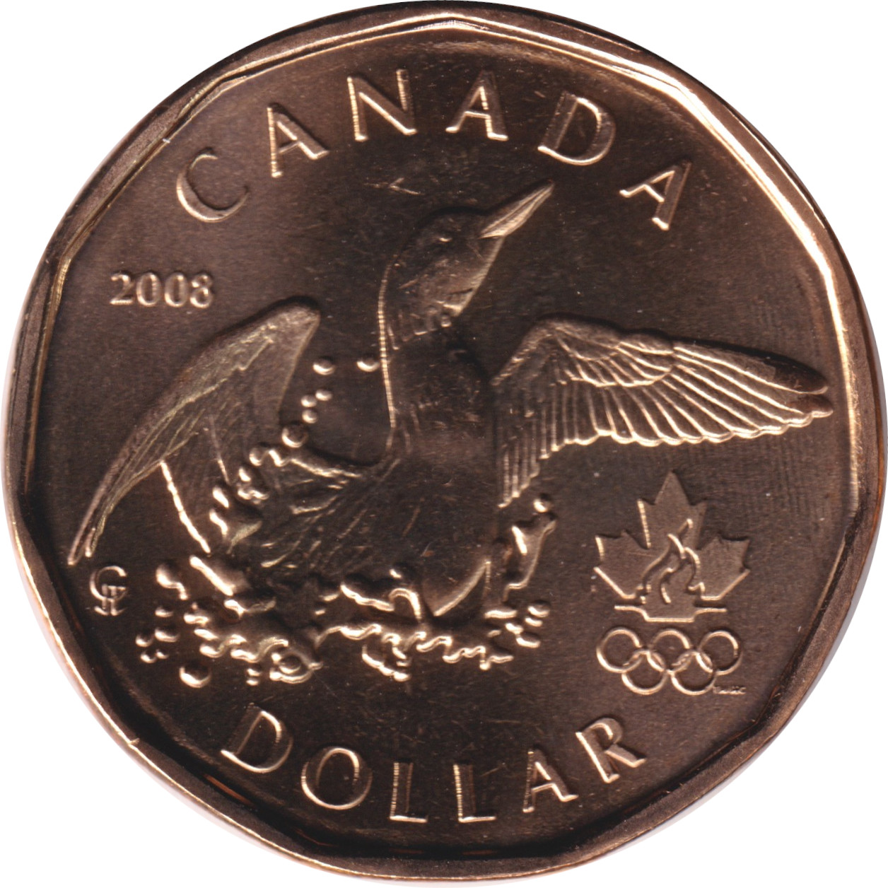 1 dollar - Olympics 2008